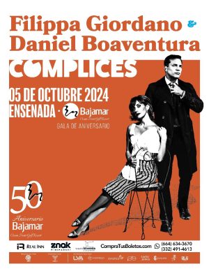 Filippa Giordano y Daniel Boaventura en Ensenada 2024