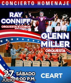 Homenaje a Ray Conniff y Glen Miller en Mexicali 2024