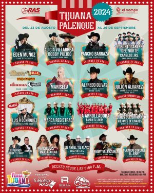 Palenque de la Feria Tijuana 2024 - actualizado