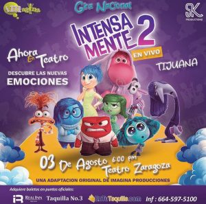 Teatro Intensa-mente 2 en Tijuana 2024