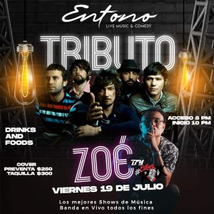 Tributo a Zoé en Tijuana 2024