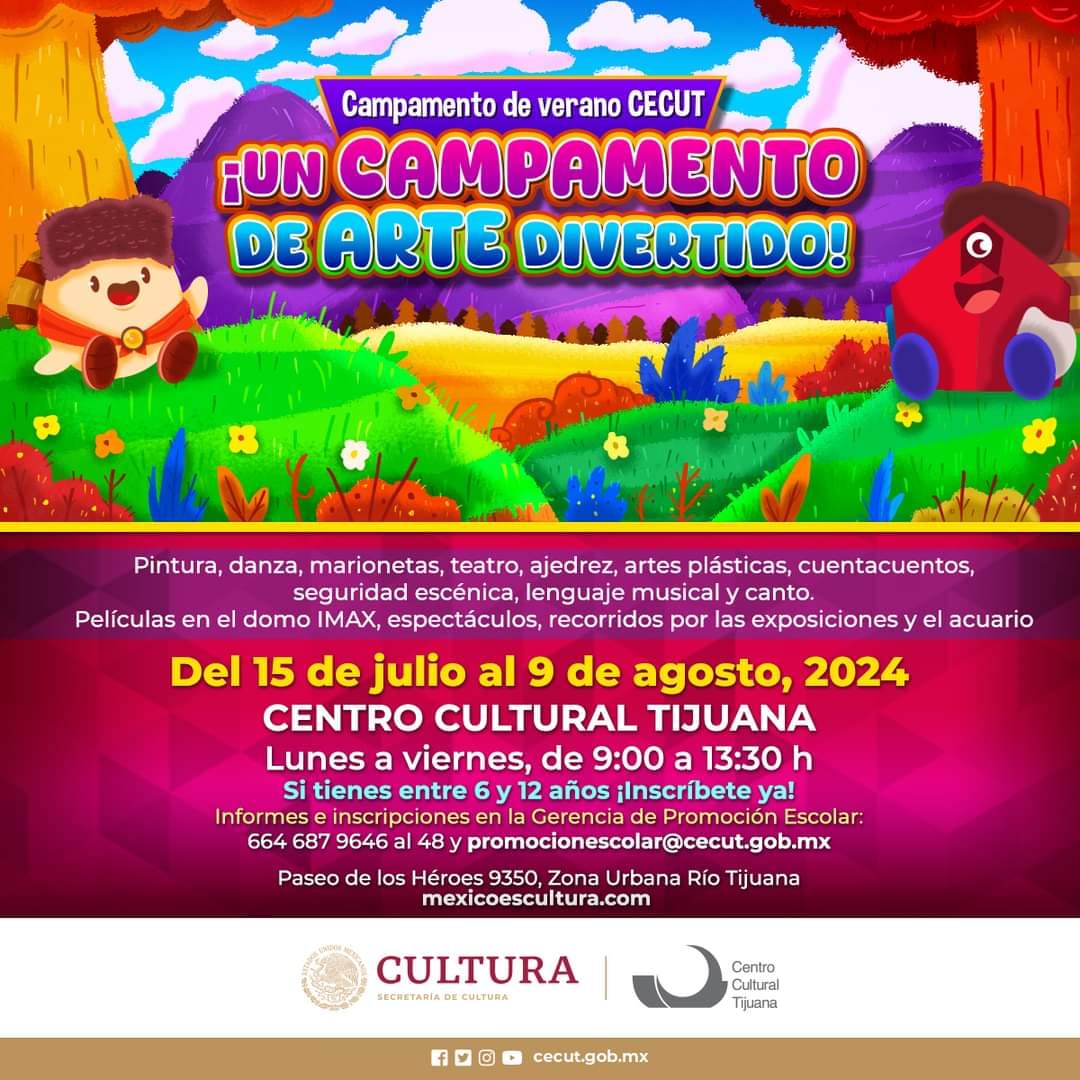 Un Campamento de Arte Divertido en Tijuana 2024