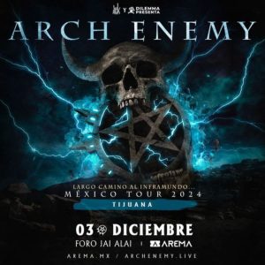 Arch Enemy en Tijuana 2024