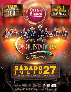 Banda La Conquistadora de Tijuana en Tijuana 2024