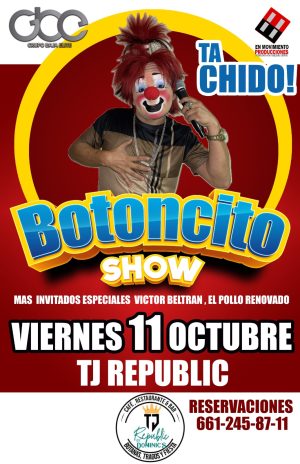 Botoncito Show en Tijuana 2024