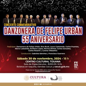 Danzonera de Felipe Urbán en Tijuana 2024