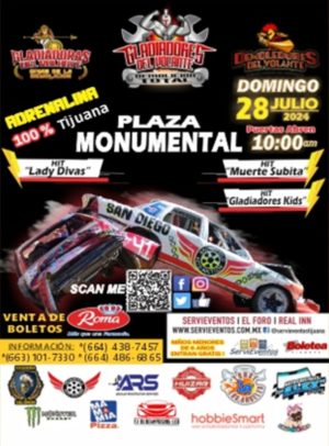 Gladiadores del Volante en Tijuana 2024
