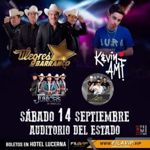 Los Alegres del Barranco en Mexicali 2024