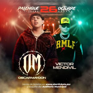 Oscar Maydon y Víctor Mendívil en Tijuana 2024
