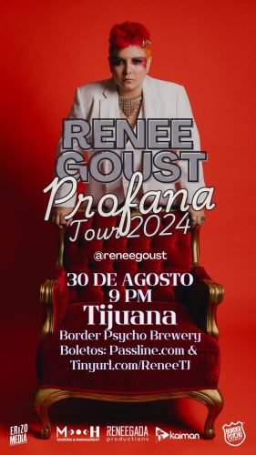 Renee Goust en Tijuana 2024