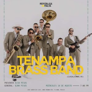 Tenampa Brass Band en Tijuana 2024