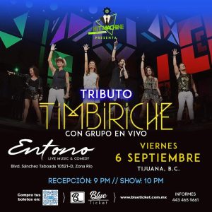 Tributo Timbiriche en Tijuana 2024
