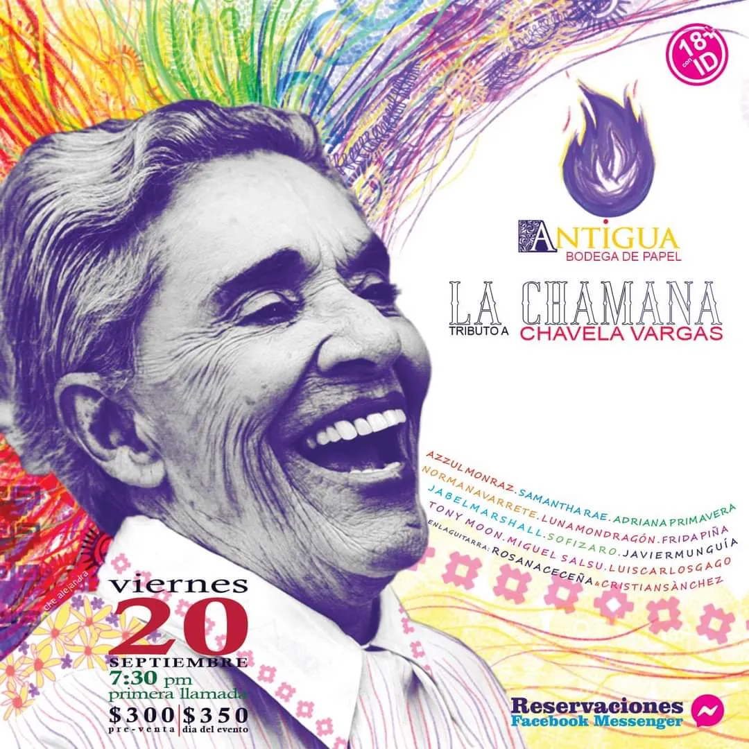 Tributo a Chavela Vargas en Tijuana 2024 - Tijuana Eventos, Tributo