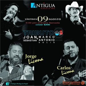 Tributo a Joan Sebastian & Marco Antonio Solís en Tijuana 2024