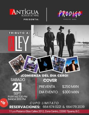 Tributo a La Ley en Tijuana 2024