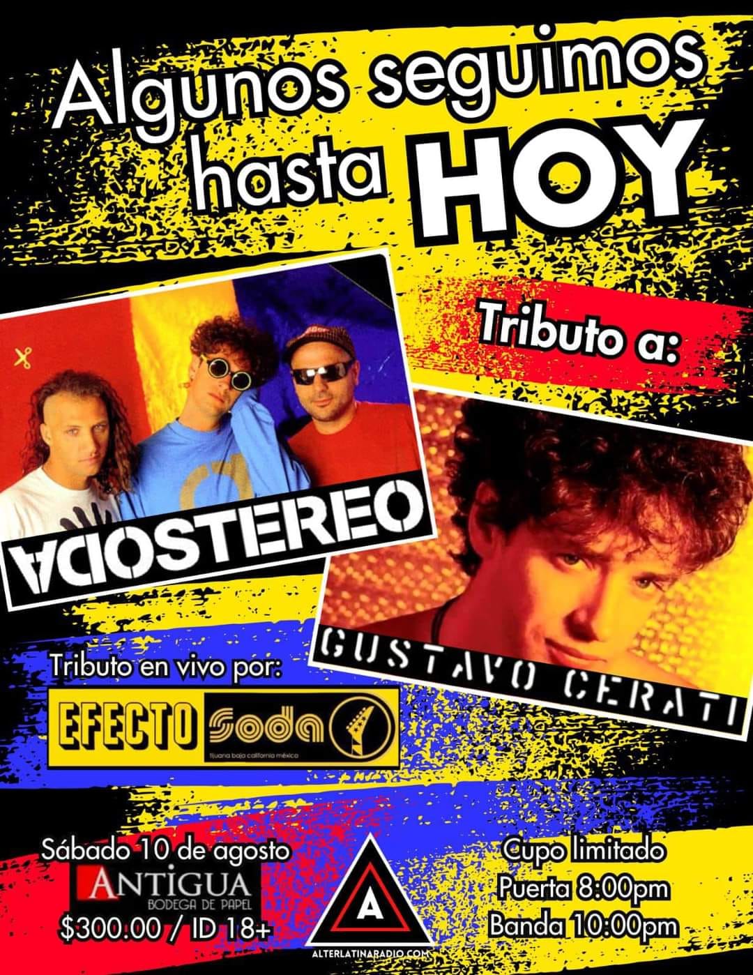 Tributo a Soda Stereo y Gustavo Cerati en Tijuana 2024