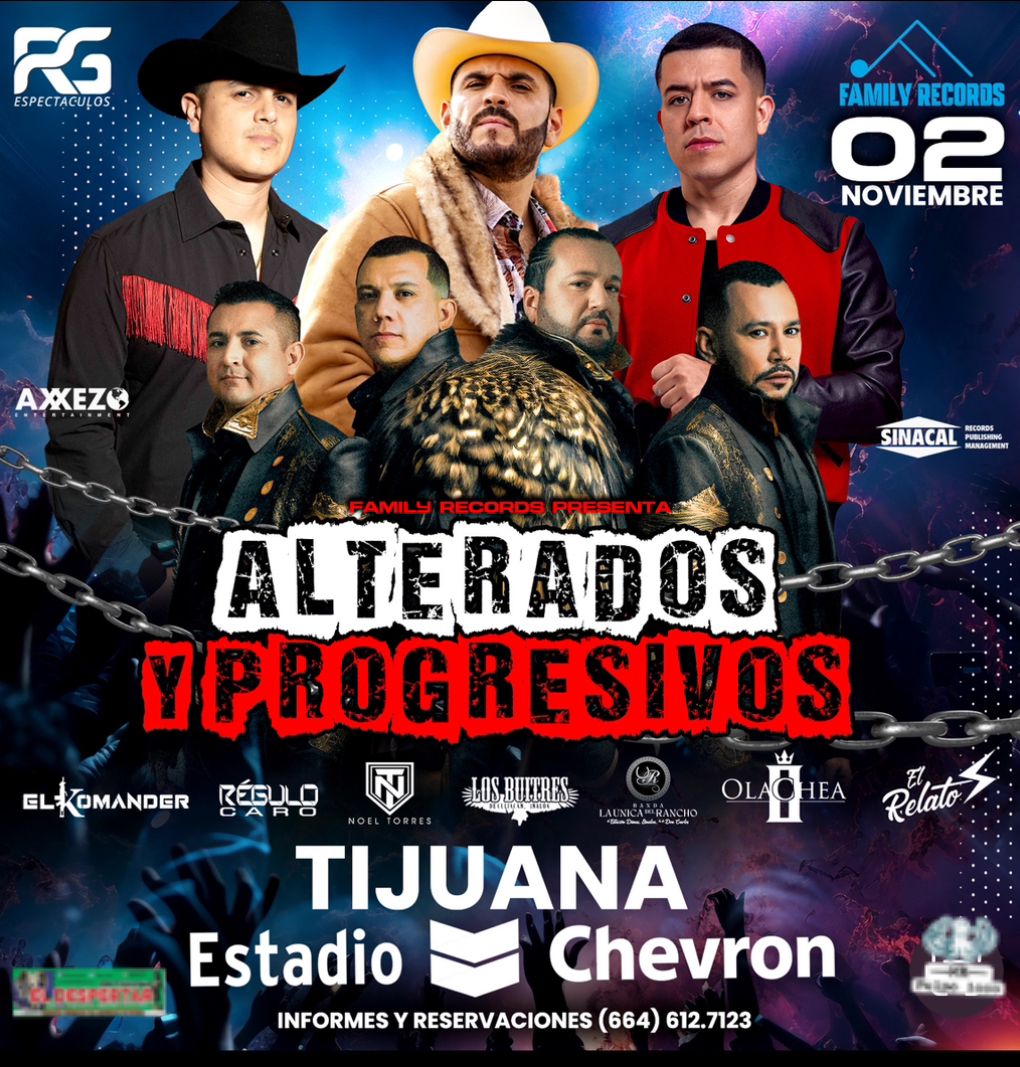 Alterados y Progresivos en Tijuana 2024