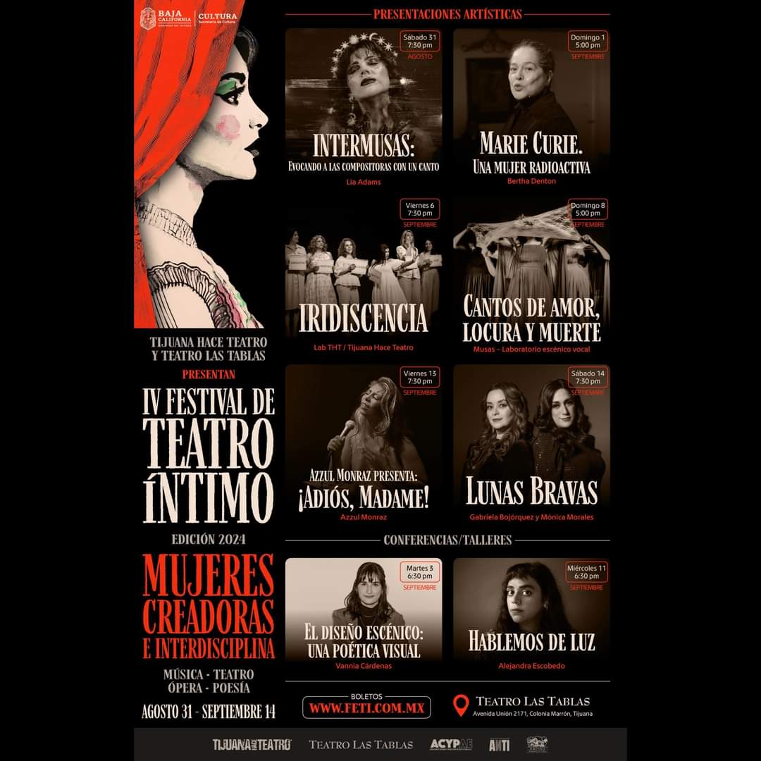 IV Festival de Teatro Intimo en Tijuana 2024