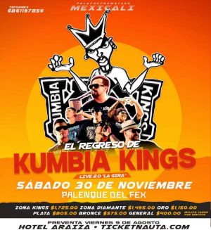 Kumbia Kings en Mexicali 2024