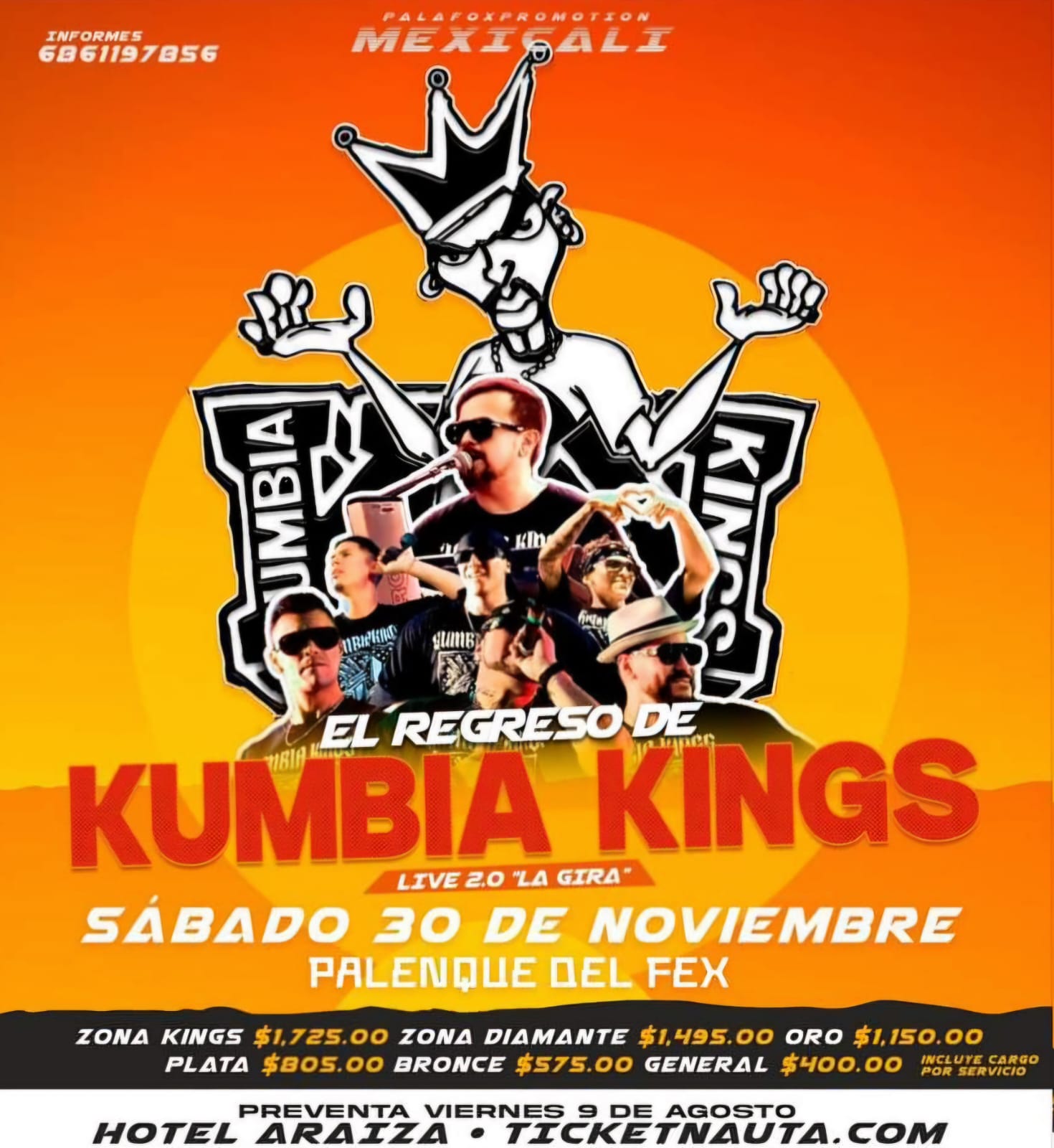 Kumbia Kings en Mexicali 2024