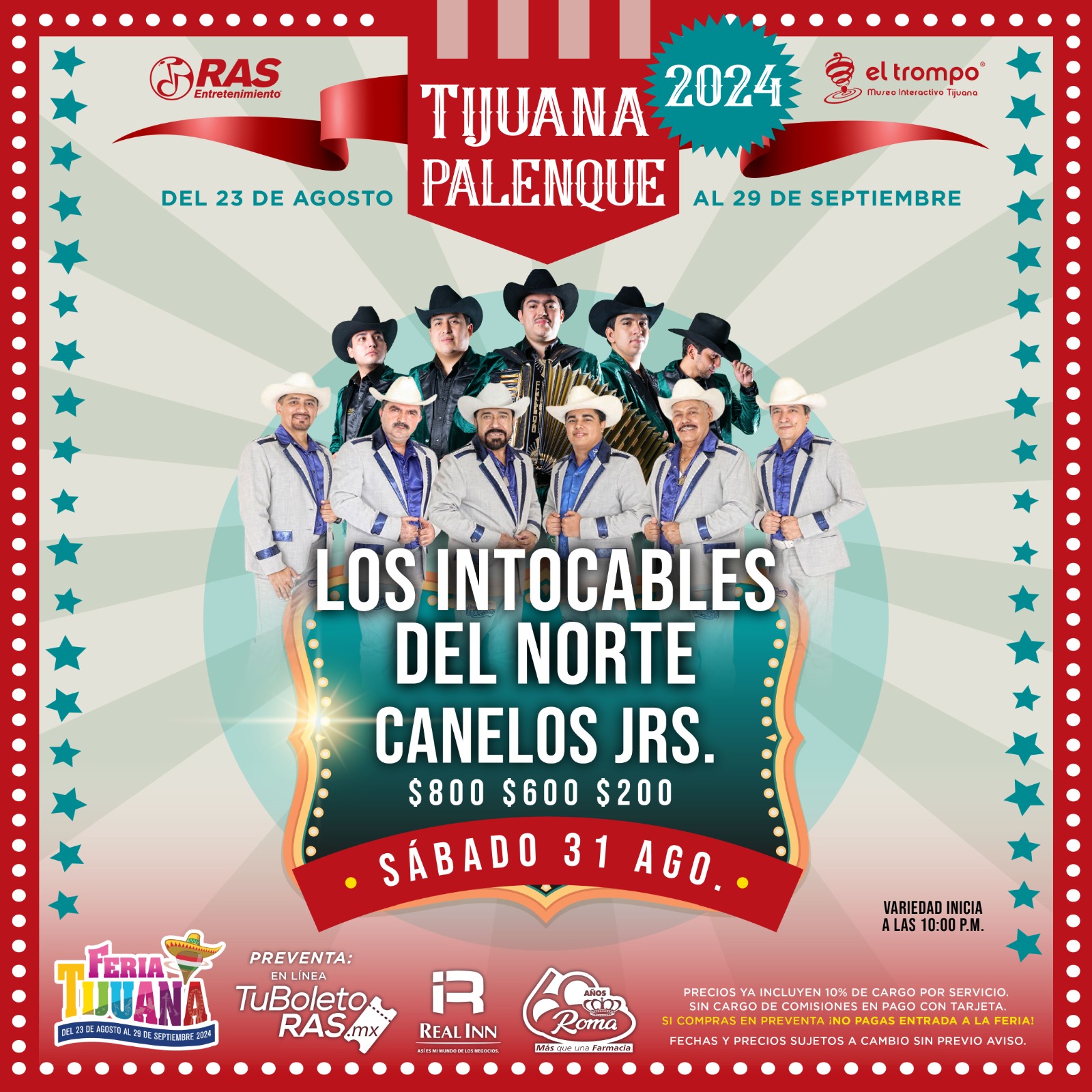 Los Intocables del Norte en Tijuana 2024