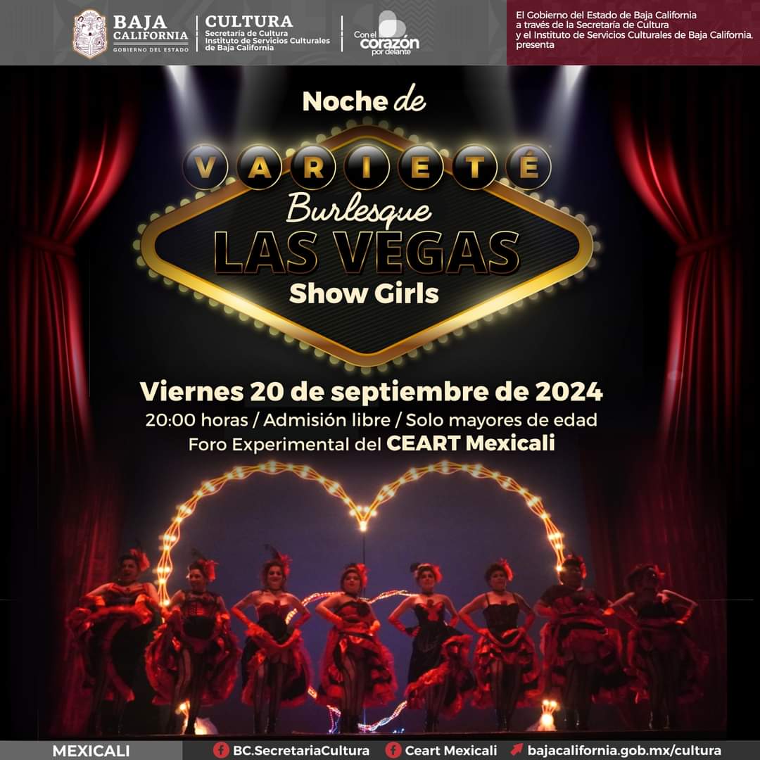 Noche de Varieté Burlesque en Mexicali 2024