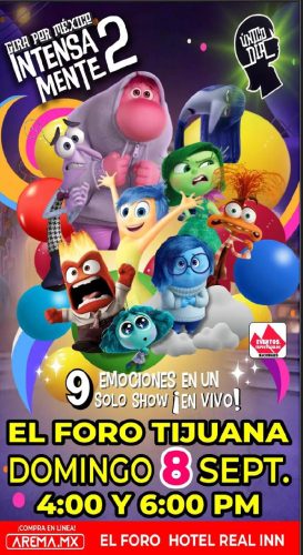 Show en vivo Intensa Mente 2 en Tijuana 2024