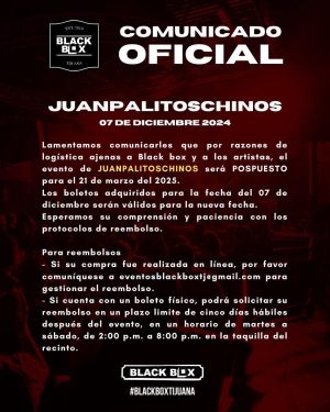 Juanpalitoschinos en Tijuana 2024