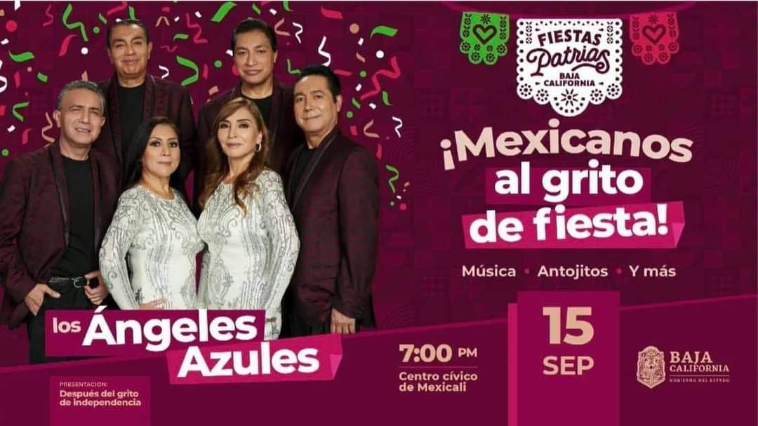 Los Ángeles Azules en Mexicali 2024