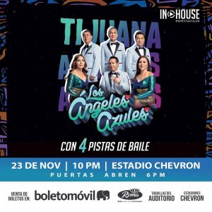 Los Ángeles Azules en Tijuana 2024