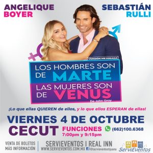 Los Hombres son de Marte y Las Mujeres de Venus en Tijuana 2024