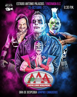 Lucha Libre AAA en Ensenada 2024