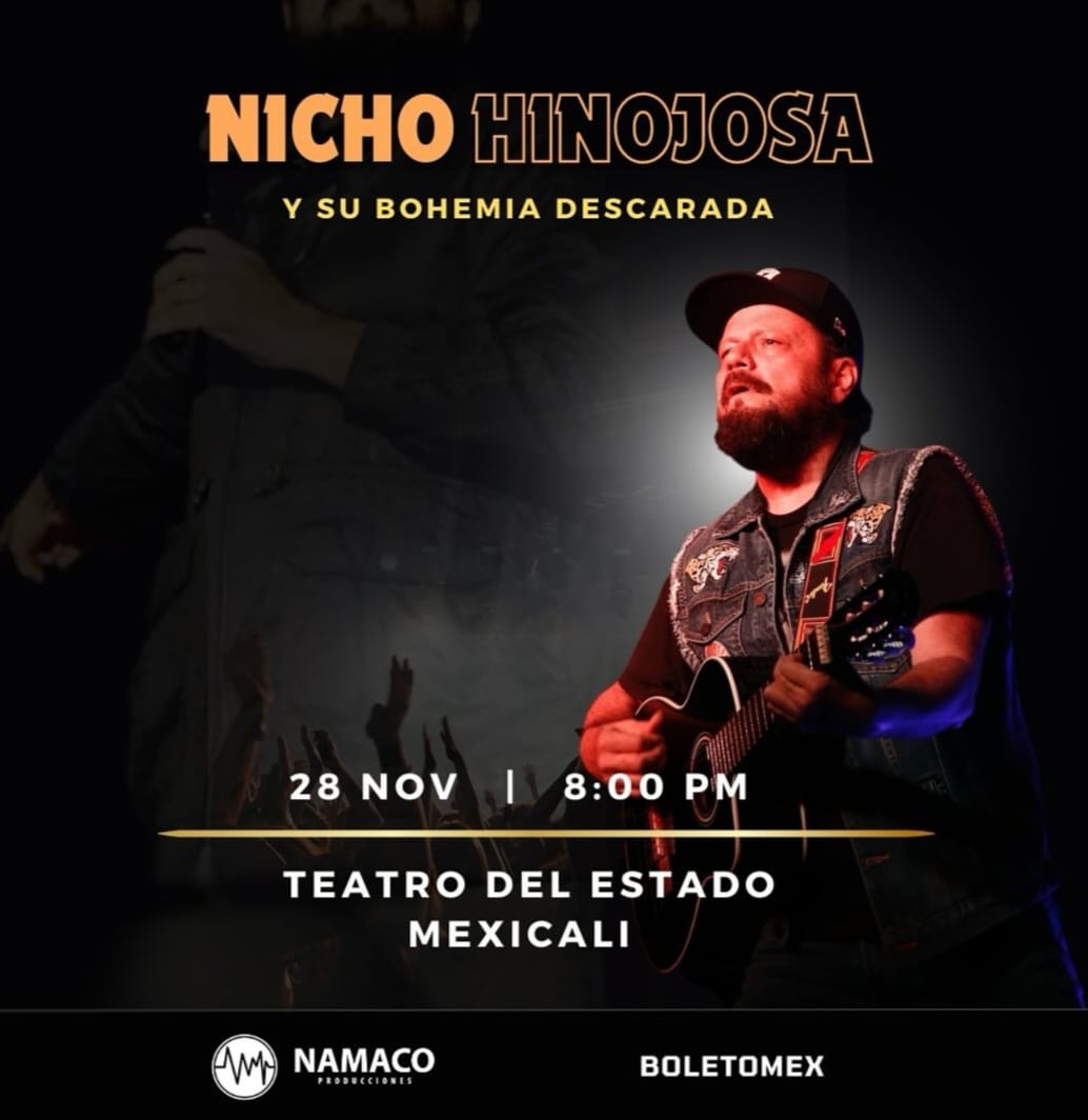 Nicho Hinojosa en Mexicali 2024