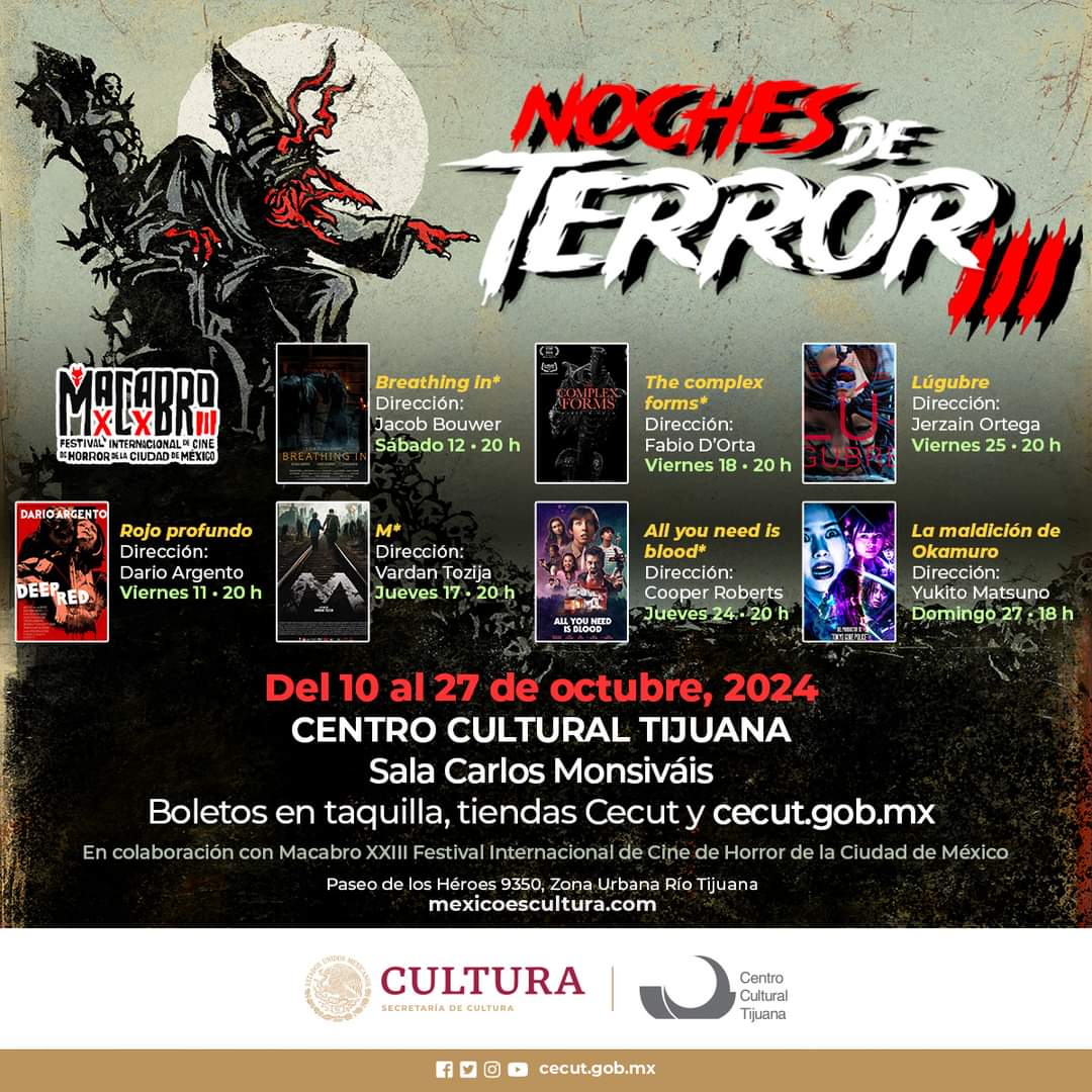 Noches de Terror III en Tijuana 2024