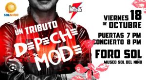 Tributo Depeche Mode en Mexicali 2024