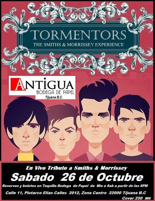 Tributo a The Smiths & Morrissey en Tijuana 2024