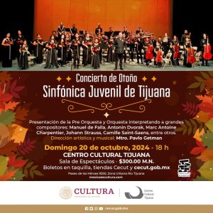 Concierto de Otoño Sinfónica Juvenil de Tijuana 2024