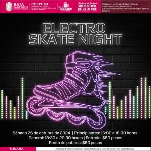 Electro Skate Night en Tijuana 2024