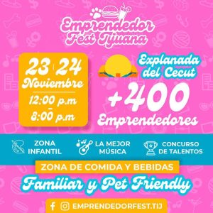 Emprendedor Fest Tijuana Noviembre 2024