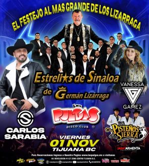Estrellas de Sinaloa de German Lizárraga en Tijuana 2024