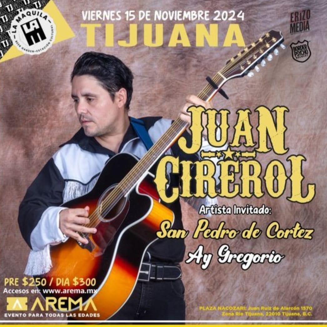 Juan Cirerol en Tijuana 2024