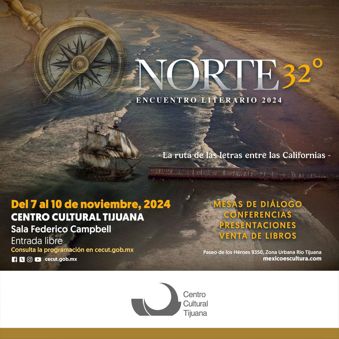 Norte 32° Encuentro Literario en Tijuana 2024