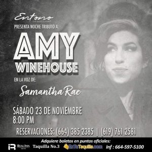 Tributo a Amy Winehouse en Tijuana 2
