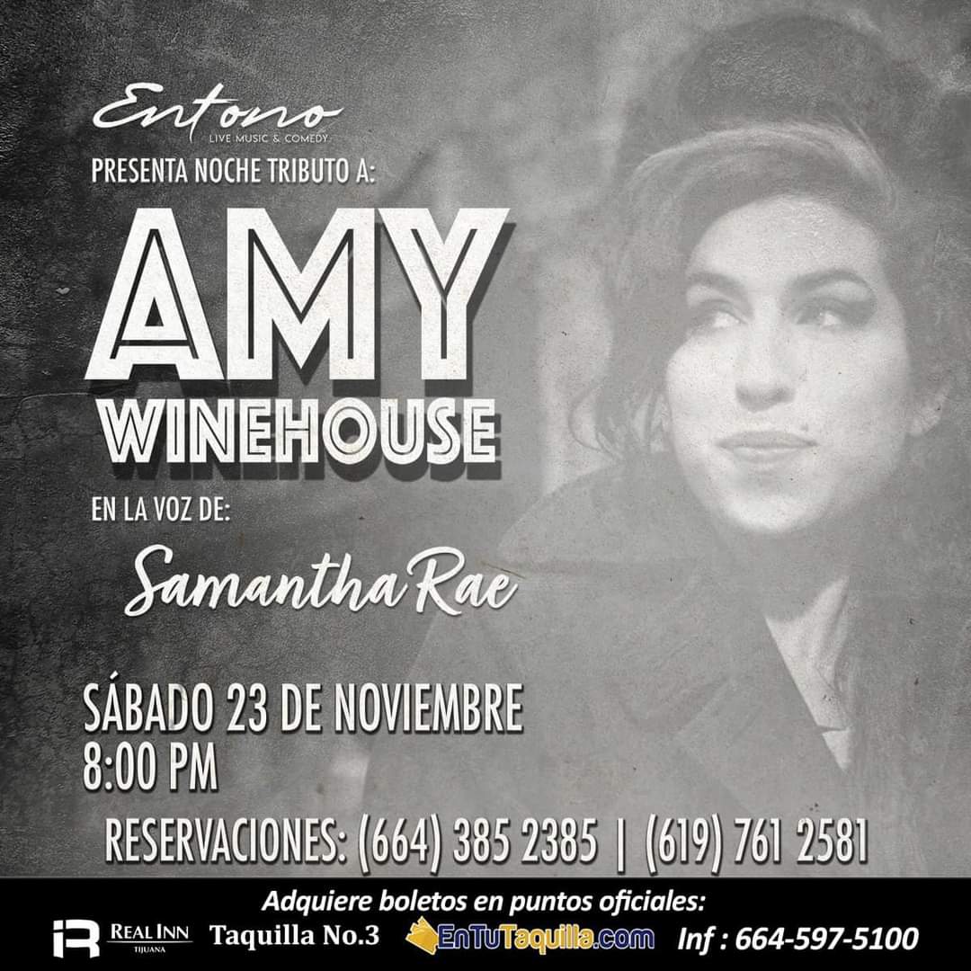 Tributo a Amy Winehouse en Tijuana 2