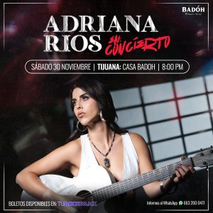 Adriana Ríos en Tijuana 2024