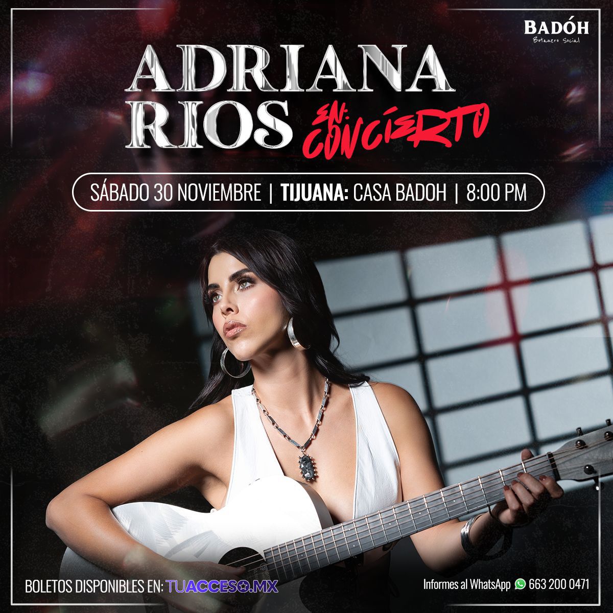 Adriana Ríos en Tijuana 2024
