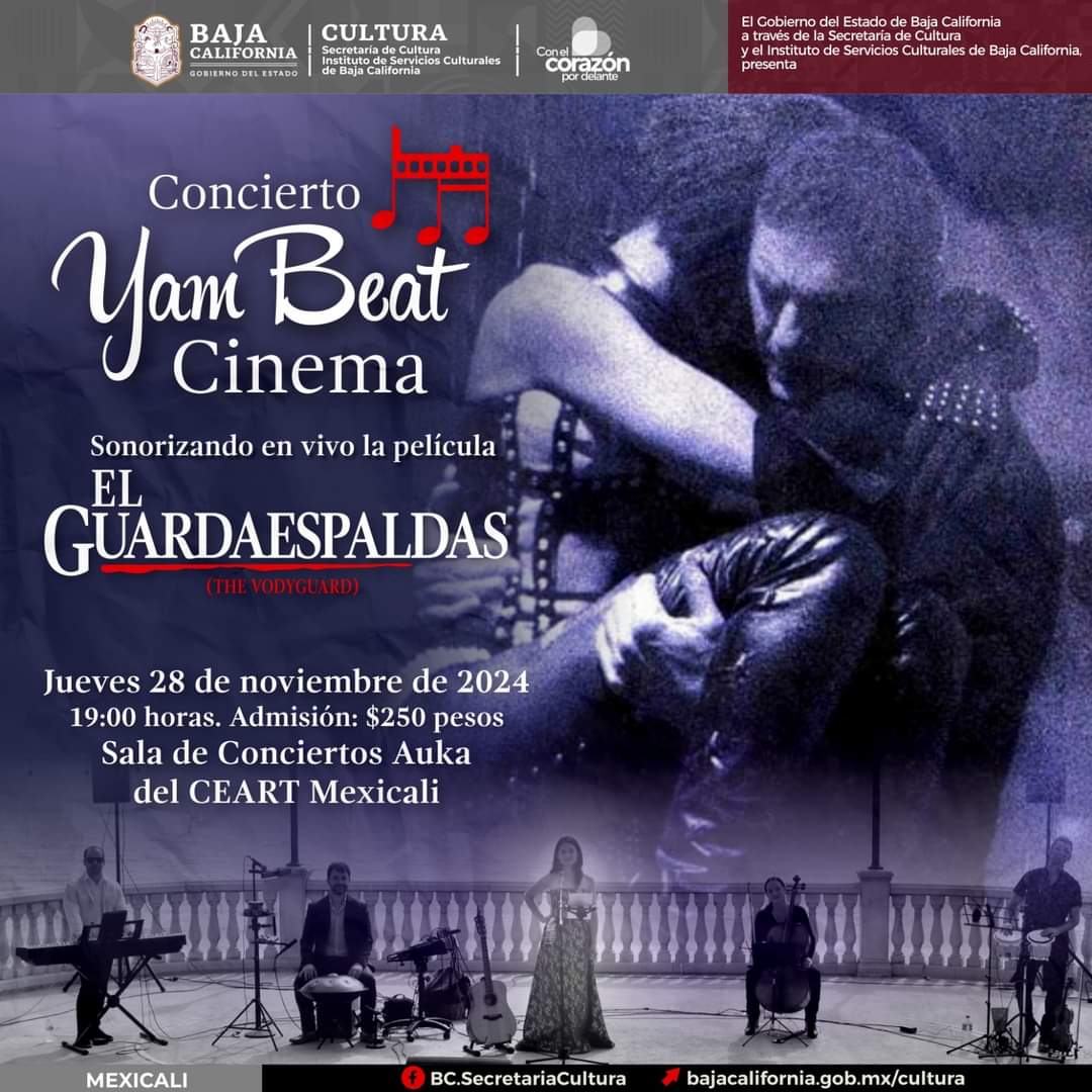 Concierto Yam Beat Cinema en Mexicali 2024