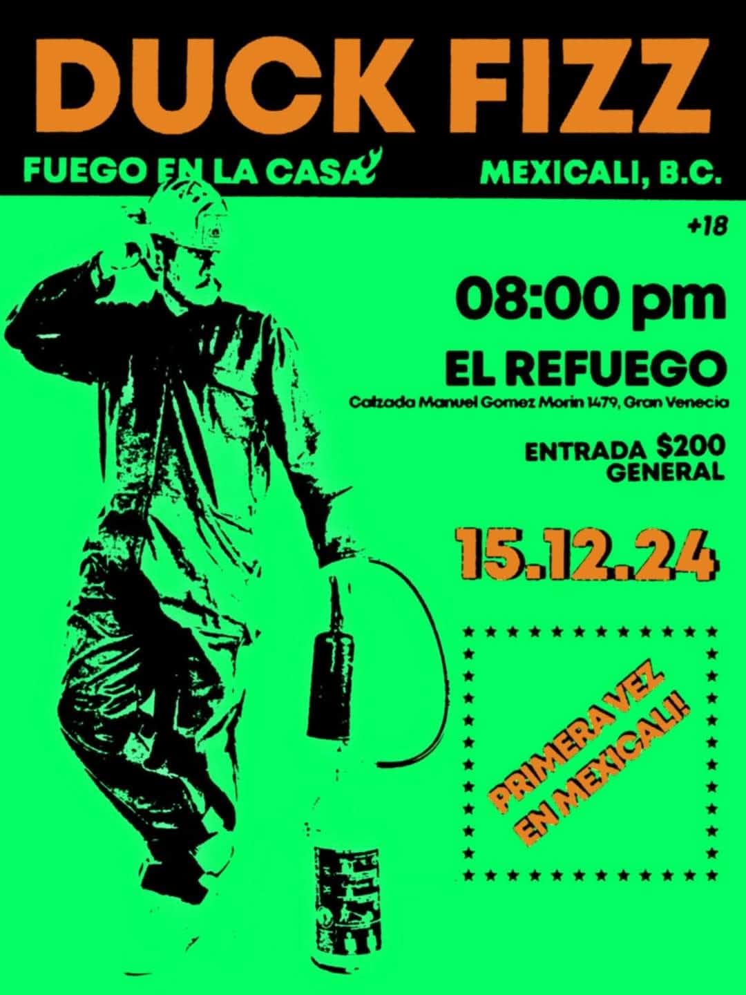 Duck Fizz en Mexicali 2024