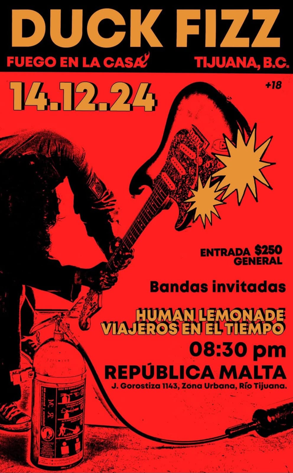 Duck Fizz en Tijuana 2024