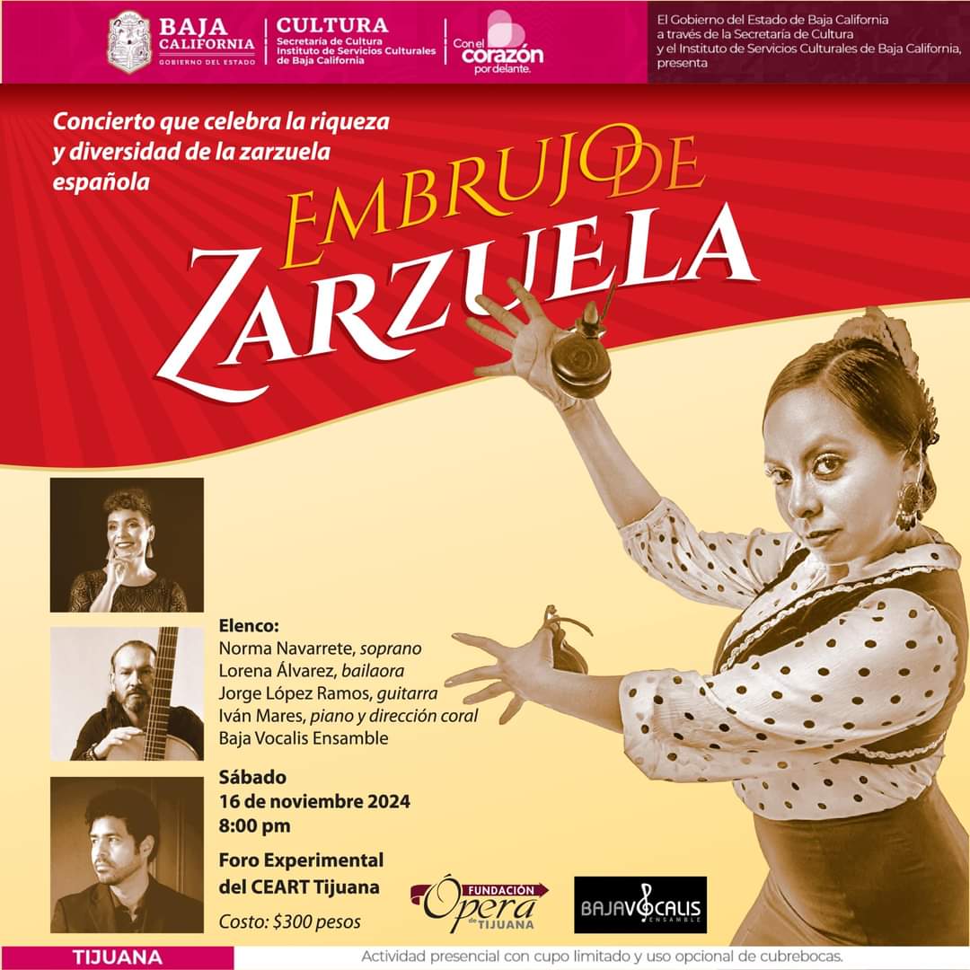 Embrujo de Zarzuela en Tijuana 2024